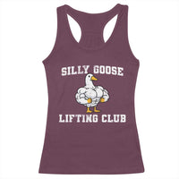 Silly Goose Lifting Club Racerback Tank Top Funny Gym Meme - Wonder Print Shop