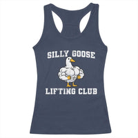 Silly Goose Lifting Club Racerback Tank Top Funny Gym Meme - Wonder Print Shop