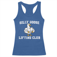 Silly Goose Lifting Club Racerback Tank Top Funny Gym Meme - Wonder Print Shop