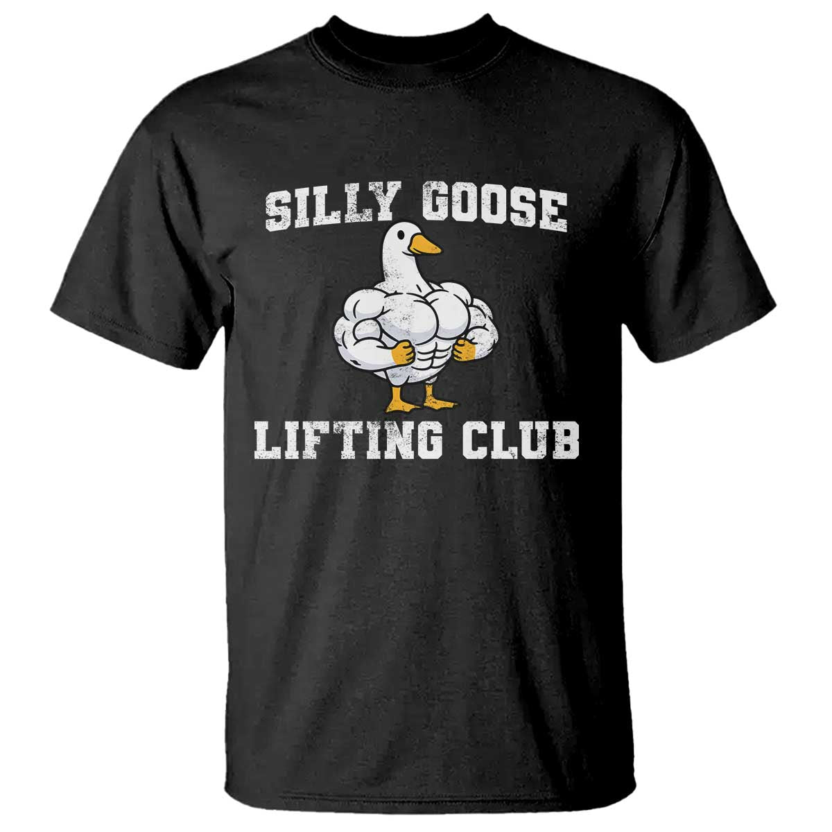 Silly Goose Lifting Club T Shirt Funny Gym Meme - Wonder Print Shop