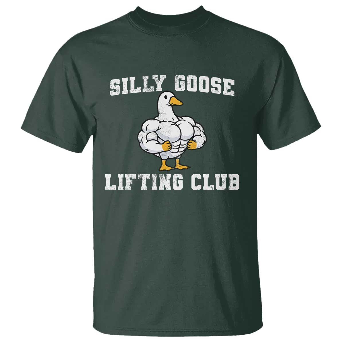 Silly Goose Lifting Club T Shirt Funny Gym Meme - Wonder Print Shop