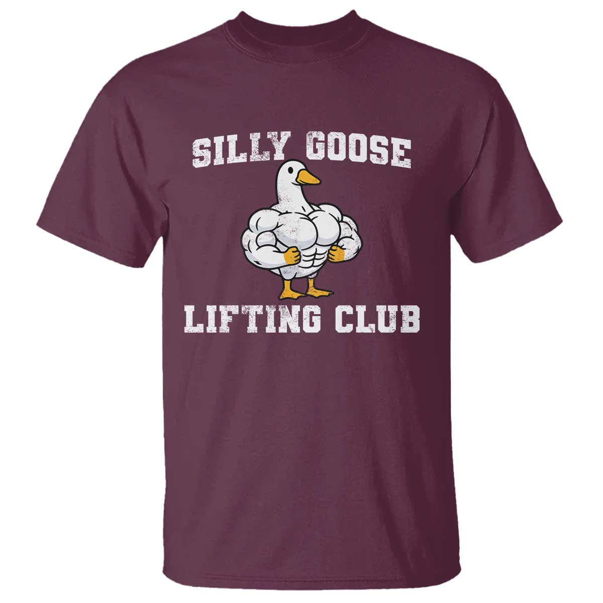 Silly Goose Lifting Club T Shirt Funny Gym Meme - Wonder Print Shop