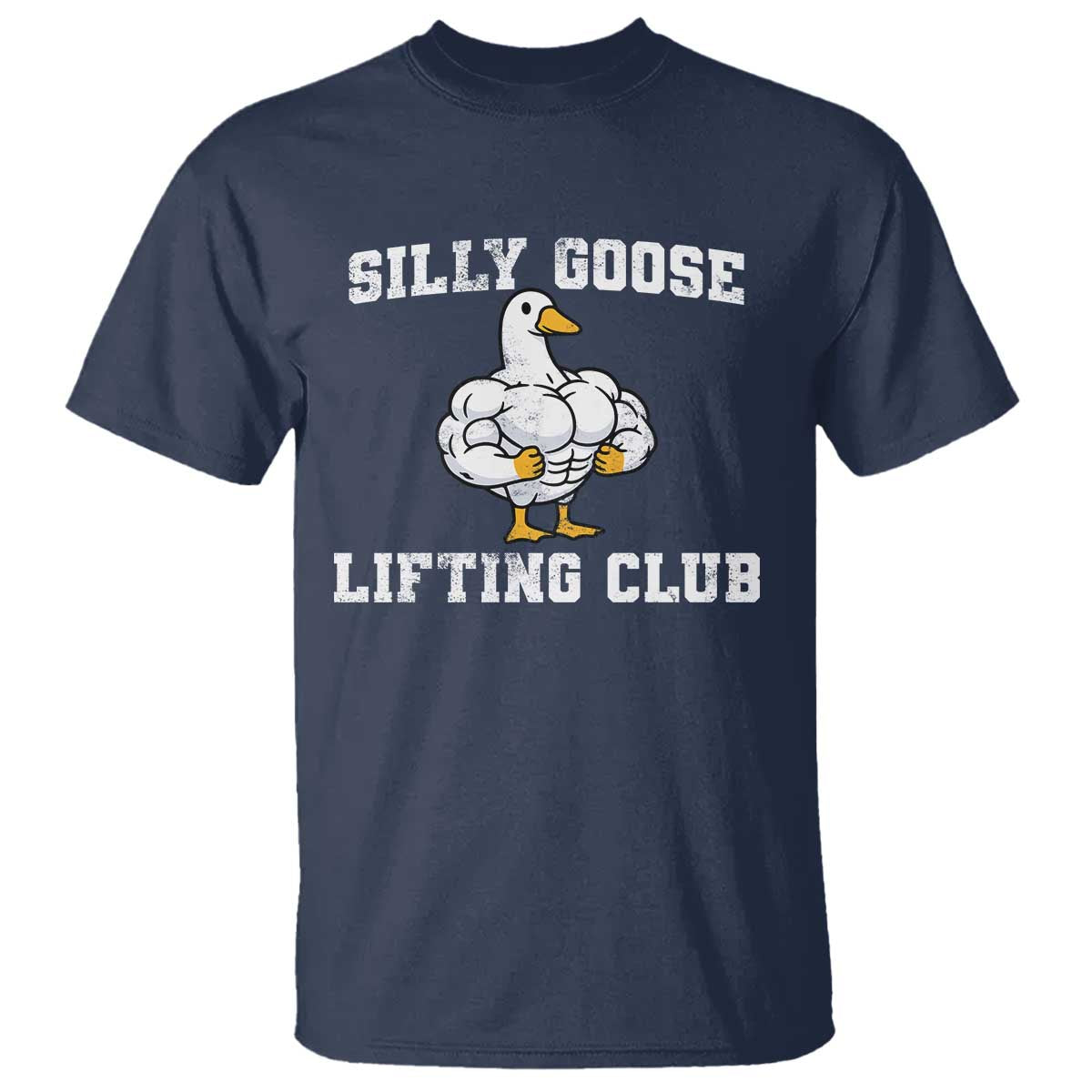 Silly Goose Lifting Club T Shirt Funny Gym Meme - Wonder Print Shop