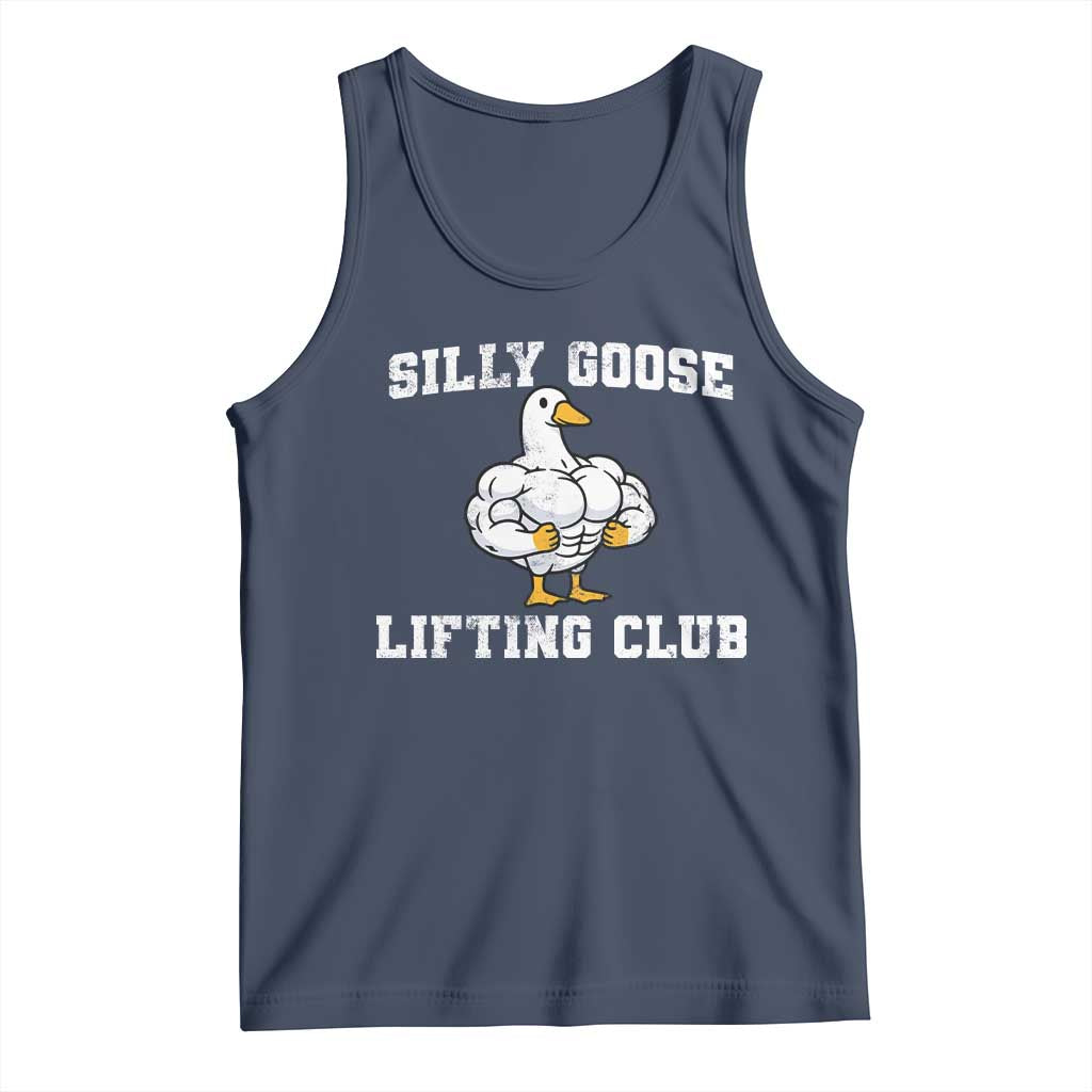 Silly Goose Lifting Club Tank Top Funny Gym Meme - Wonder Print Shop