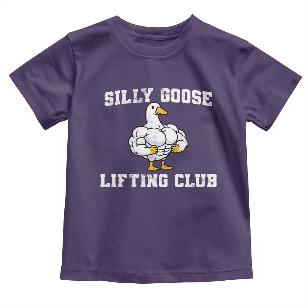 Silly Goose Lifting Club Toddler T Shirt Funny Gym Meme - Wonder Print Shop