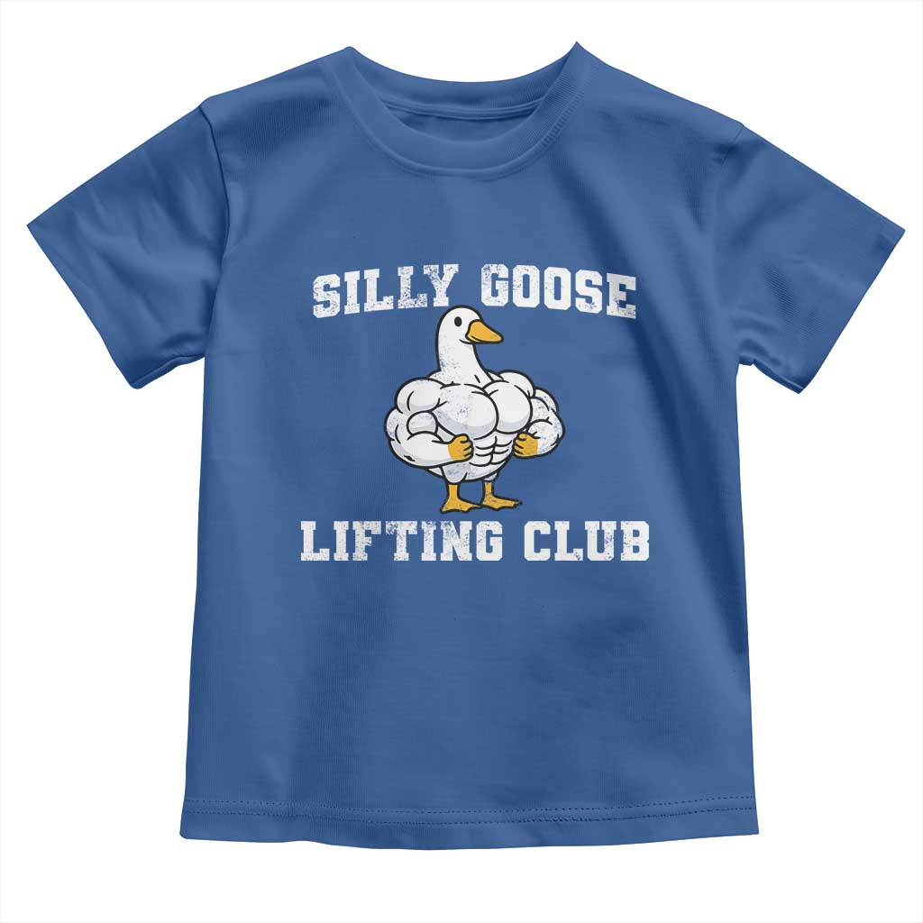 Silly Goose Lifting Club Toddler T Shirt Funny Gym Meme - Wonder Print Shop