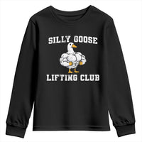 Silly Goose Lifting Club Youth Sweatshirt Funny Gym Meme - Wonder Print Shop