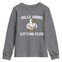 Silly Goose Lifting Club Youth Sweatshirt Funny Gym Meme - Wonder Print Shop