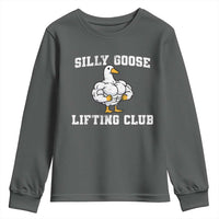 Silly Goose Lifting Club Youth Sweatshirt Funny Gym Meme - Wonder Print Shop