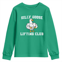 Silly Goose Lifting Club Youth Sweatshirt Funny Gym Meme - Wonder Print Shop