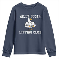 Silly Goose Lifting Club Youth Sweatshirt Funny Gym Meme - Wonder Print Shop