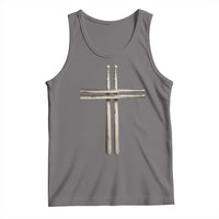 Christian Drummer Tank Top Drumstick Cross Rock Music Lover Gift - Wonder Print Shop