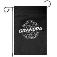 Funny Grandpa Garden Flag Man Myth Bad Influence Funny Fathers Day - Wonder Print Shop