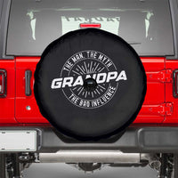 Funny Grandpa Spare Tire Cover Man Myth Bad Influence Funny Fathers Day - Wonder Print Shop