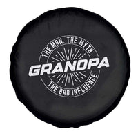 Funny Grandpa Spare Tire Cover Man Myth Bad Influence Funny Fathers Day - Wonder Print Shop