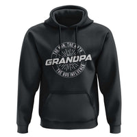 Funny Grandpa Hoodie Man Myth Bad Influence Funny Fathers Day - Wonder Print Shop