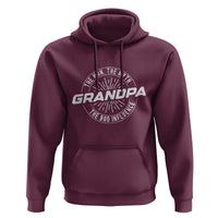 Funny Grandpa Hoodie Man Myth Bad Influence Funny Fathers Day - Wonder Print Shop