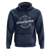 Funny Grandpa Hoodie Man Myth Bad Influence Funny Fathers Day - Wonder Print Shop