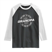 Funny Grandpa Raglan Shirt Man Myth Bad Influence Funny Fathers Day - Wonder Print Shop
