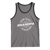 Funny Grandpa Tank Top Man Myth Bad Influence Funny Fathers Day - Wonder Print Shop