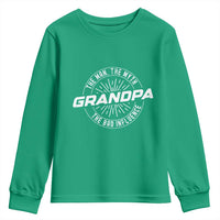 Funny Grandpa Youth Sweatshirt Man Myth Bad Influence Funny Fathers Day - Wonder Print Shop