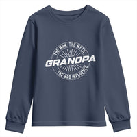 Funny Grandpa Youth Sweatshirt Man Myth Bad Influence Funny Fathers Day - Wonder Print Shop