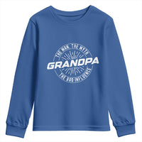 Funny Grandpa Youth Sweatshirt Man Myth Bad Influence Funny Fathers Day - Wonder Print Shop