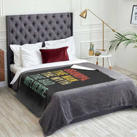 Funny Grandpa Throw Blanket Retro Man Myth Bad Influence Best Funny Fathers Day - Wonder Print Shop