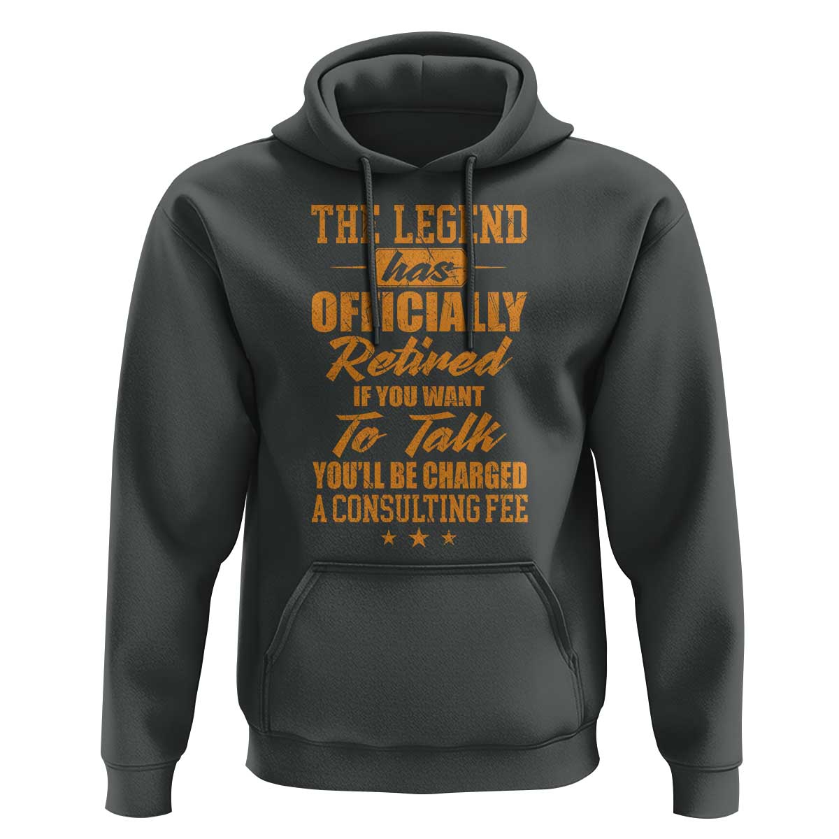 The Legend Has Retired Hoodie Funny Retirement Party Gag Gift