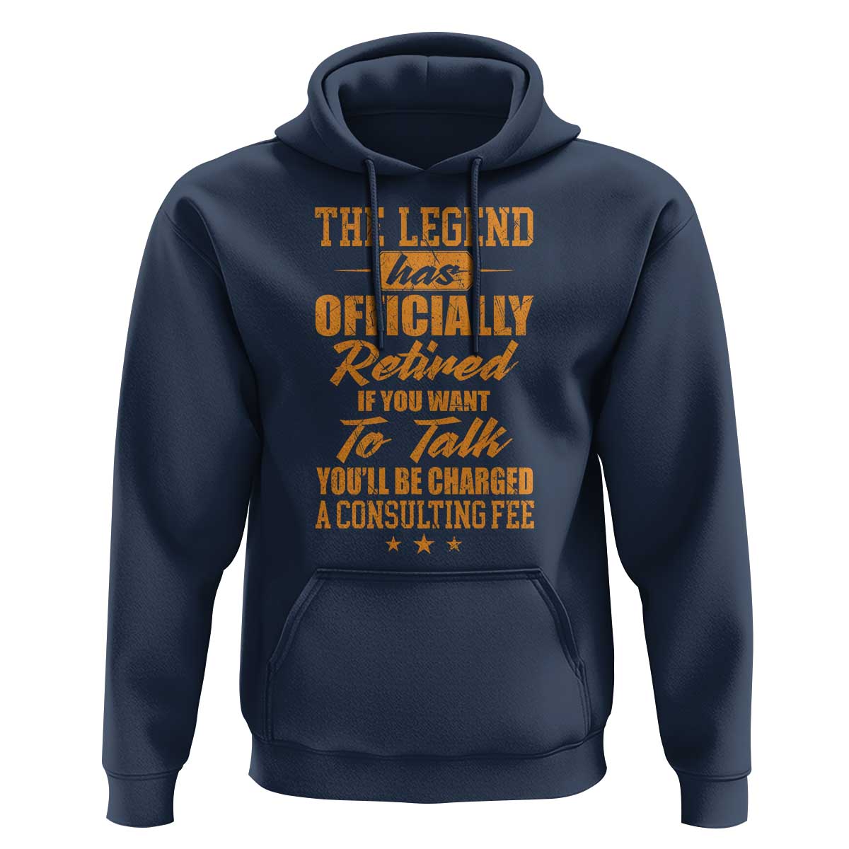 The Legend Has Retired Hoodie Funny Retirement Party Gag Gift