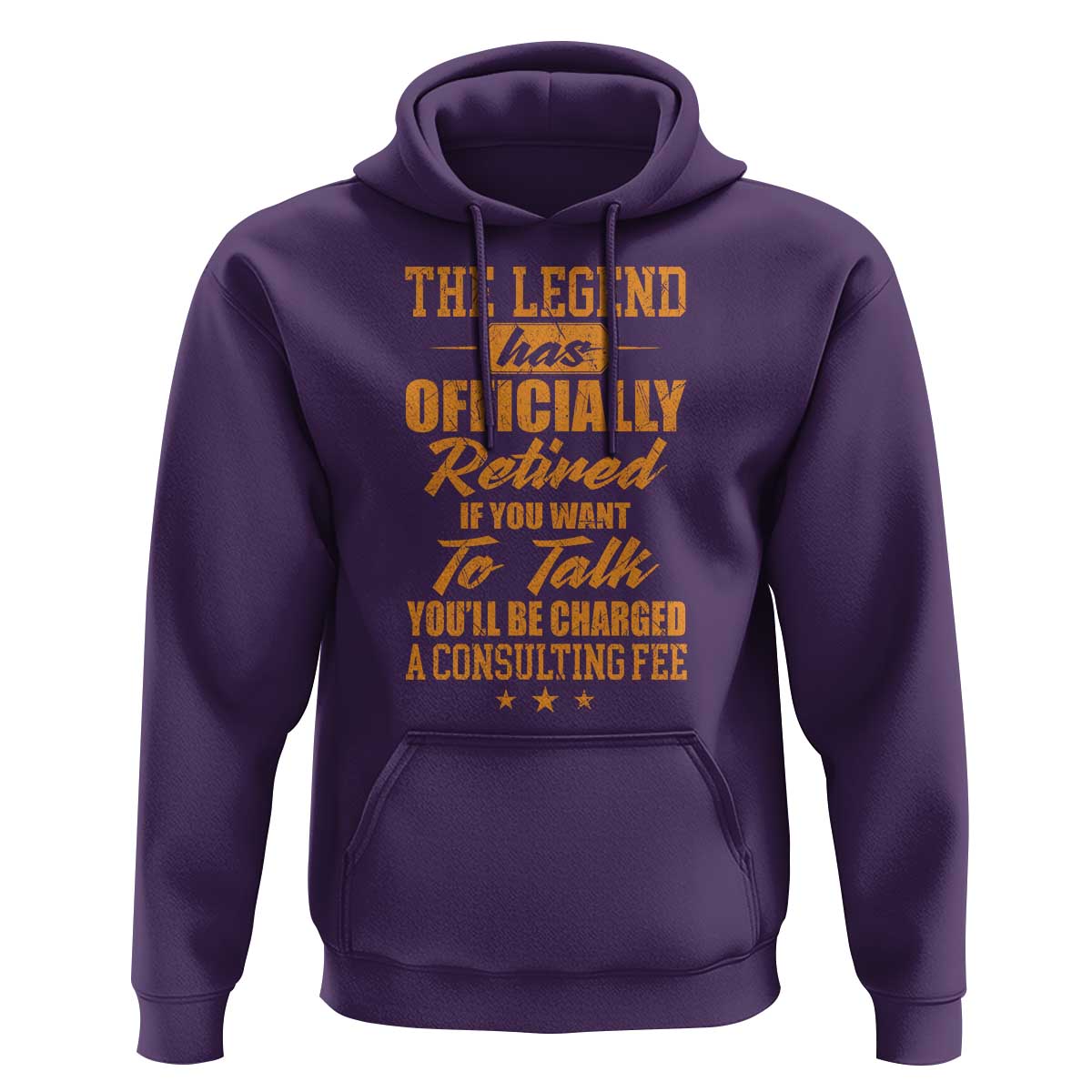 The Legend Has Retired Hoodie Funny Retirement Party Gag Gift
