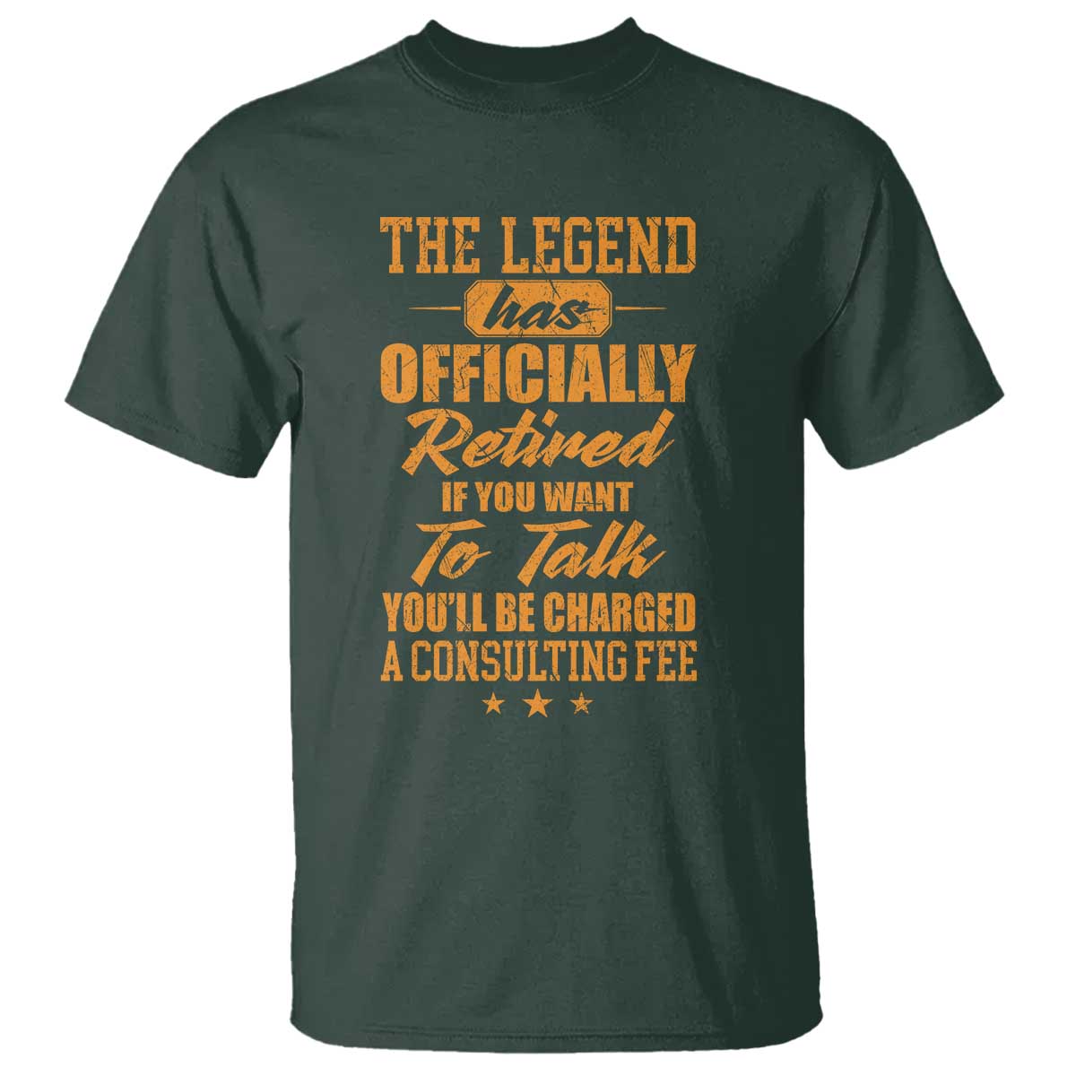 The Legend Has Retired T Shirt Funny Retirement Party Gag Gift