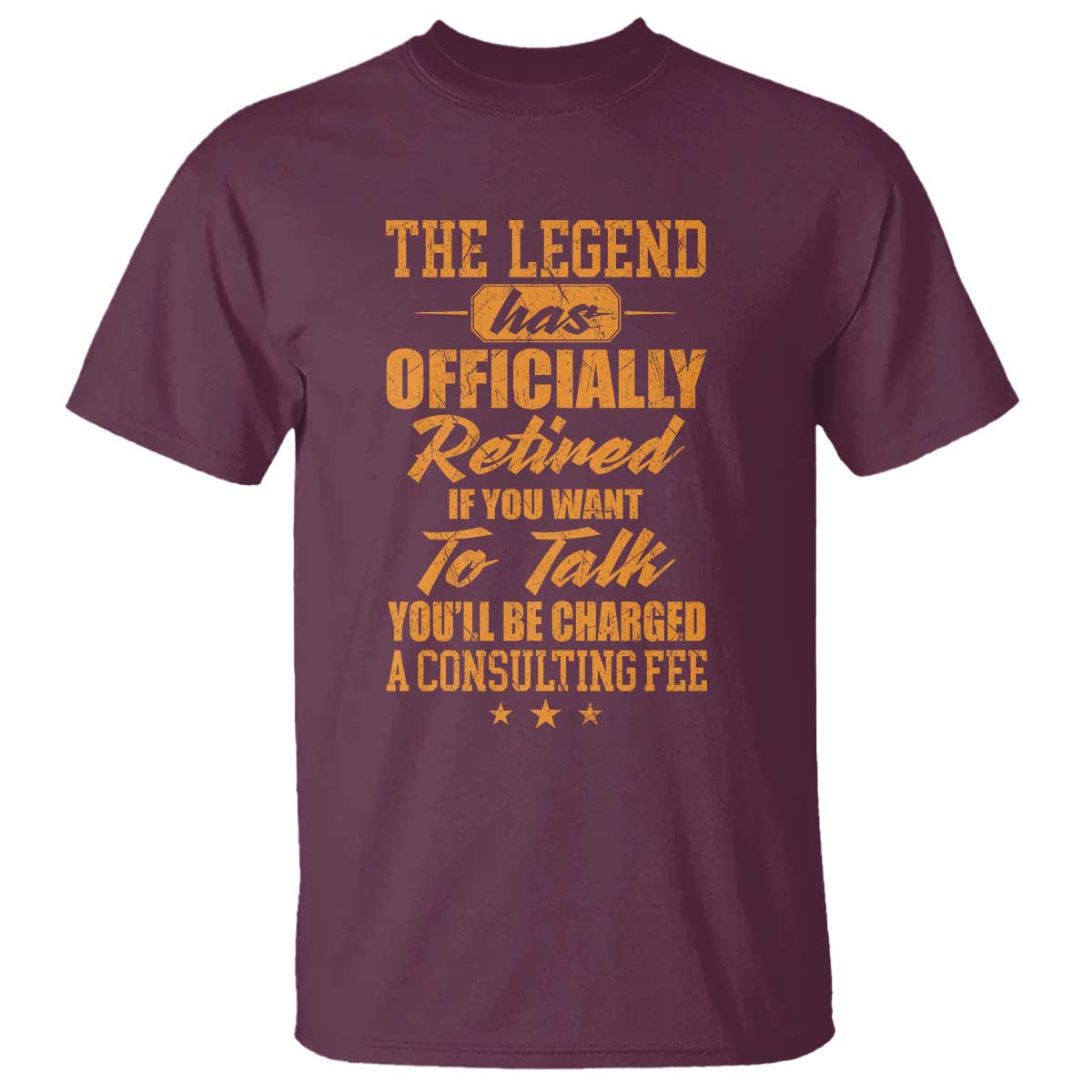 The Legend Has Retired T Shirt Funny Retirement Party Gag Gift
