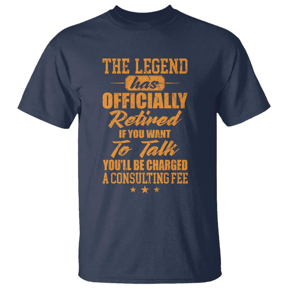 The Legend Has Retired T Shirt Funny Retirement Party Gag Gift