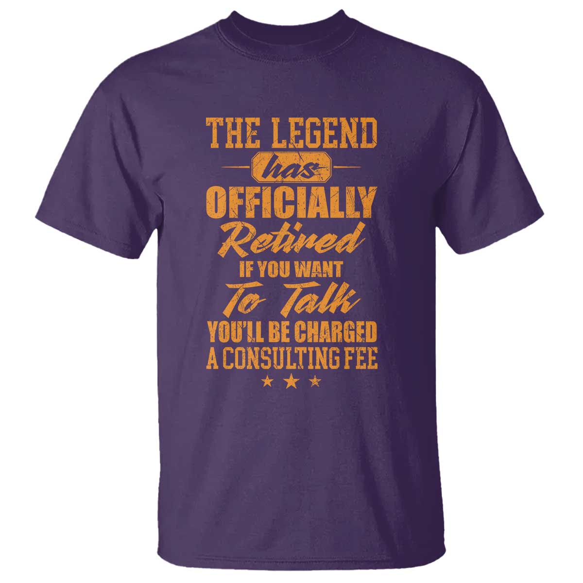 The Legend Has Retired T Shirt Funny Retirement Party Gag Gift