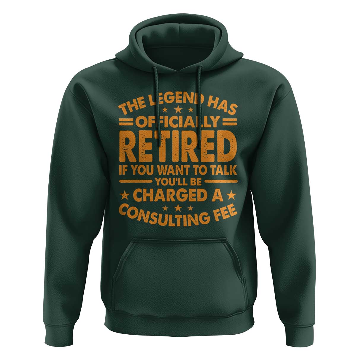 Funny Retirement Hoodie Funny The Legend Has Retired - Wonder Print Shop