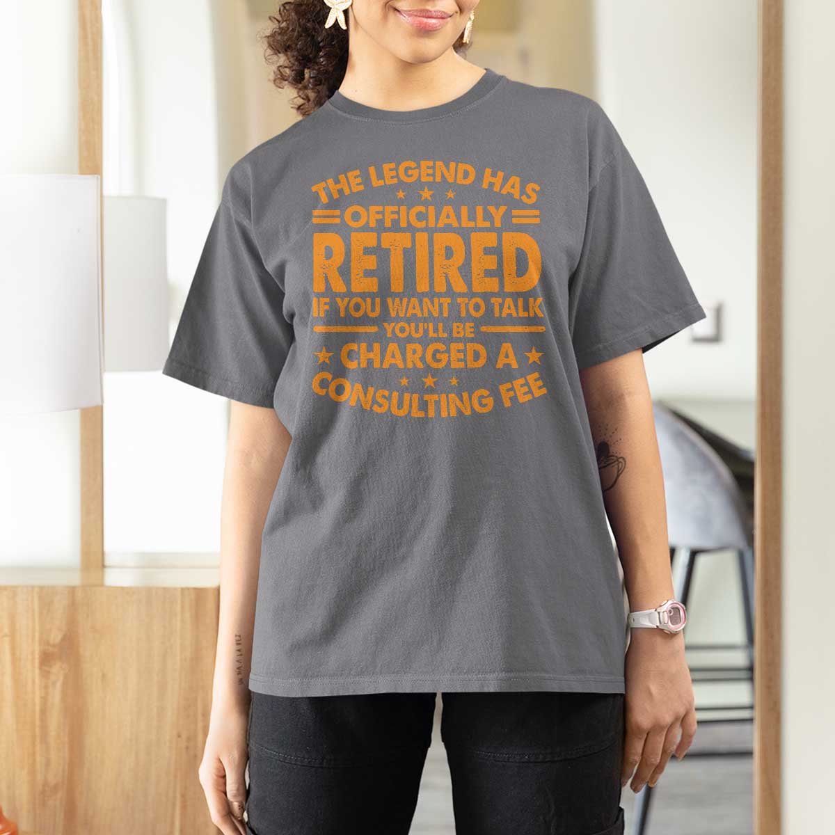 Funny Retirement T Shirt For Women Funny The Legend Has Retired - Wonder Print Shop