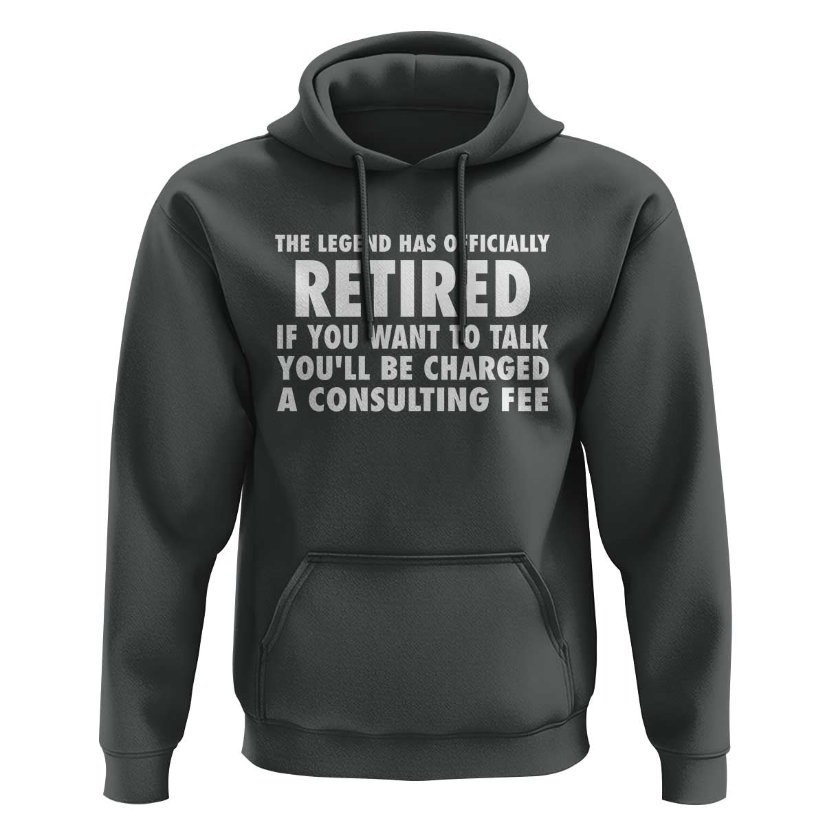 Funny Retirement Hoodie Funny The Legend Has Retired Grandpa Dad Humor - Wonder Print Shop