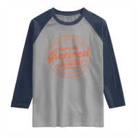 The Legend Has Retired Raglan Shirt Retro Funny Retirement Gift Dad Humor