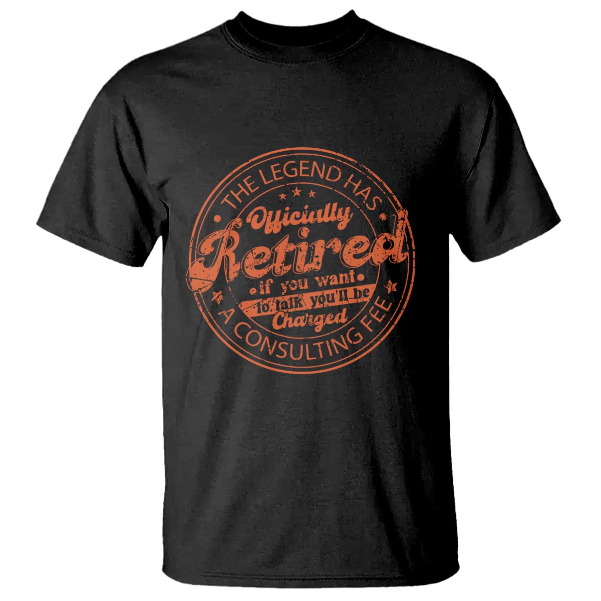 The Legend Has Retired T Shirt Retro Funny Retirement Gift Dad Humor