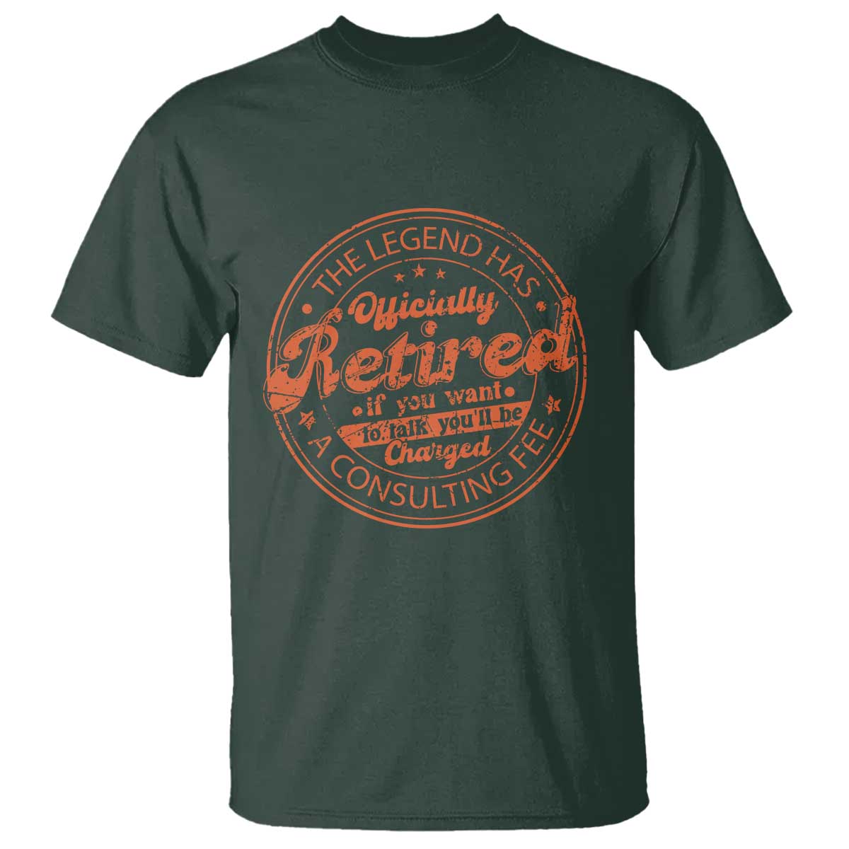 The Legend Has Retired T Shirt Retro Funny Retirement Gift Dad Humor