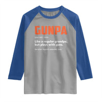 Funny Gunpa Raglan Shirt Gun Lover Grandpa Pro Gun Enthusiast - Wonder Print Shop
