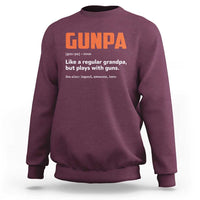 Funny Gunpa Sweatshirt Gun Lover Grandpa Pro Gun Enthusiast - Wonder Print Shop