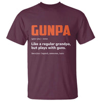 Funny Gunpa T Shirt Gun Lover Grandpa Pro Gun Enthusiast - Wonder Print Shop