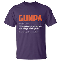 Funny Gunpa T Shirt Gun Lover Grandpa Pro Gun Enthusiast - Wonder Print Shop