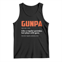 Funny Gunpa Tank Top Gun Lover Grandpa Pro Gun Enthusiast - Wonder Print Shop
