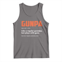 Funny Gunpa Tank Top Gun Lover Grandpa Pro Gun Enthusiast - Wonder Print Shop