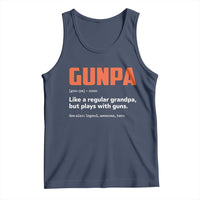 Funny Gunpa Tank Top Gun Lover Grandpa Pro Gun Enthusiast - Wonder Print Shop