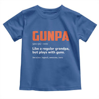 Funny Gunpa Toddler T Shirt Gun Lover Grandpa Pro Gun Enthusiast - Wonder Print Shop