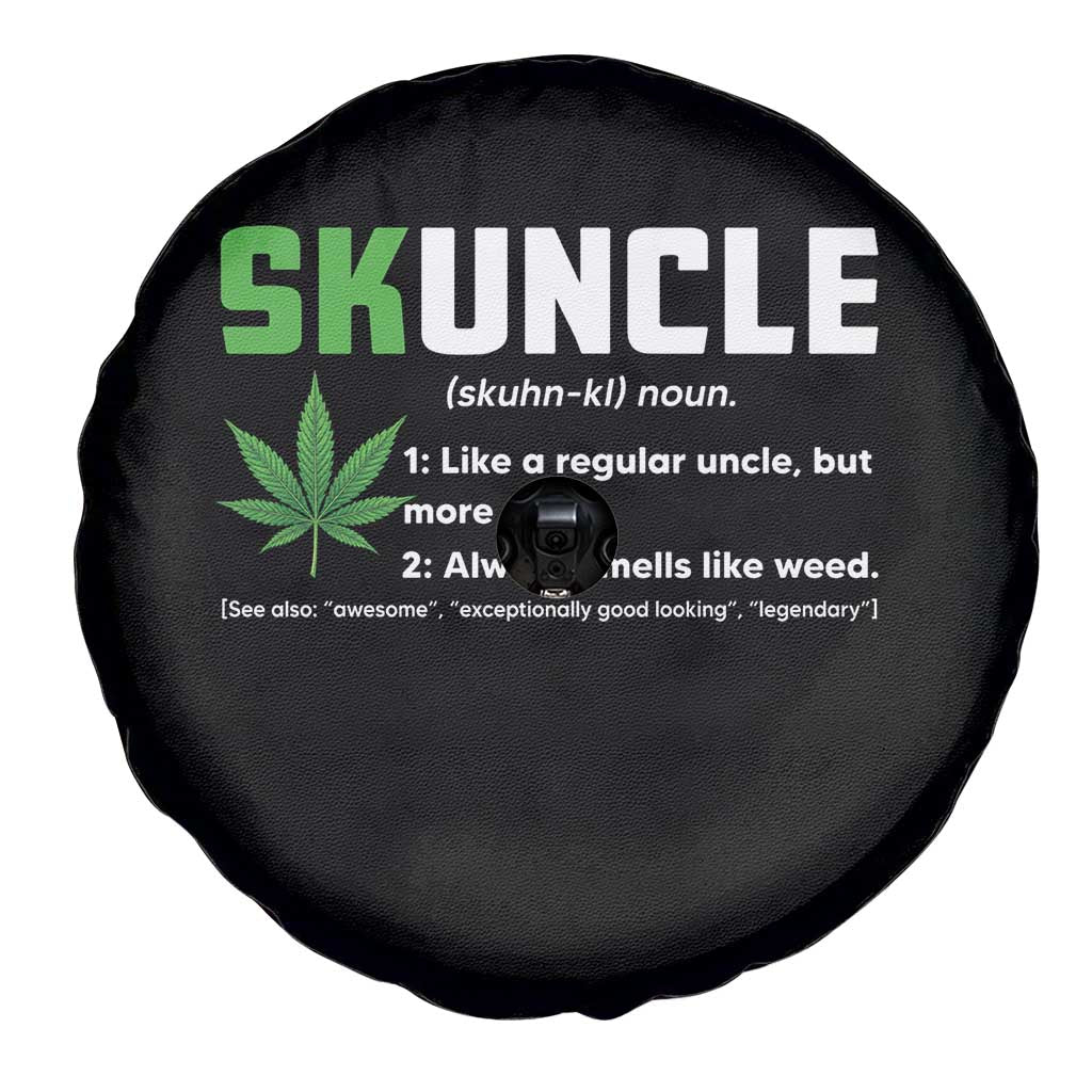 Funny Uncle Weed Smoker Spare Tire Cover Skuncle Definition Funny Weed Pot Cannabis Marijuana